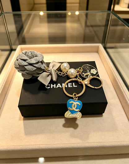Chanel Vintage-Finish Keychain
