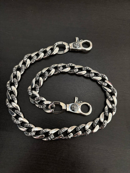 Chrome Hearts Vintage-Finish Keychain