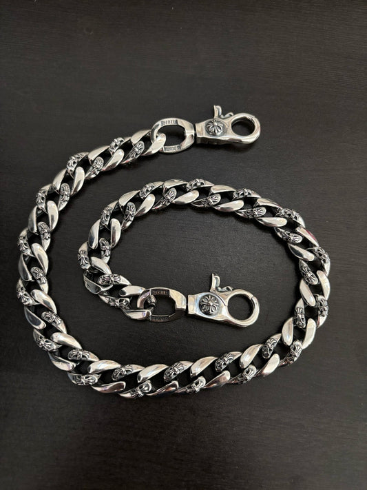 Chrome Hearts Vintage-Finish Keychain