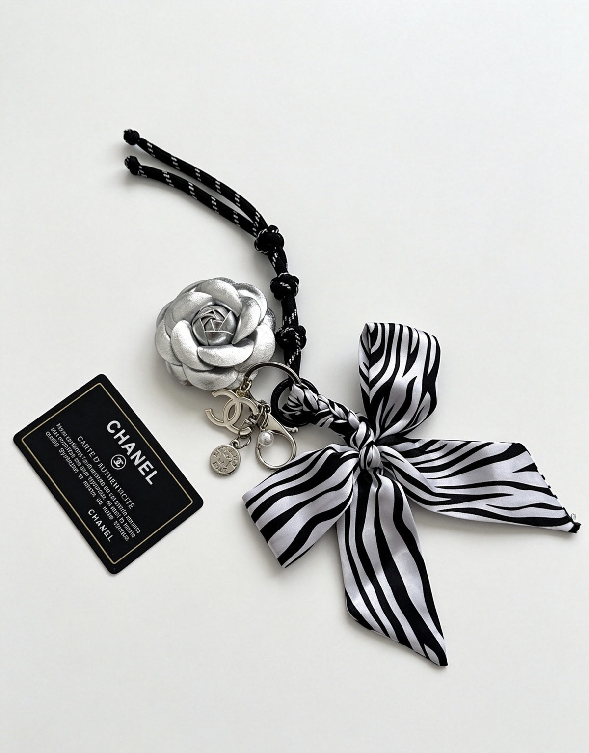 Chanel Vintage-Finish Keychain