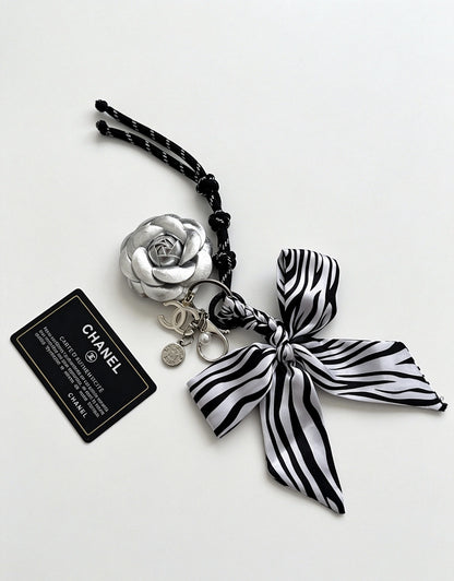 Chanel Vintage-Finish Keychain