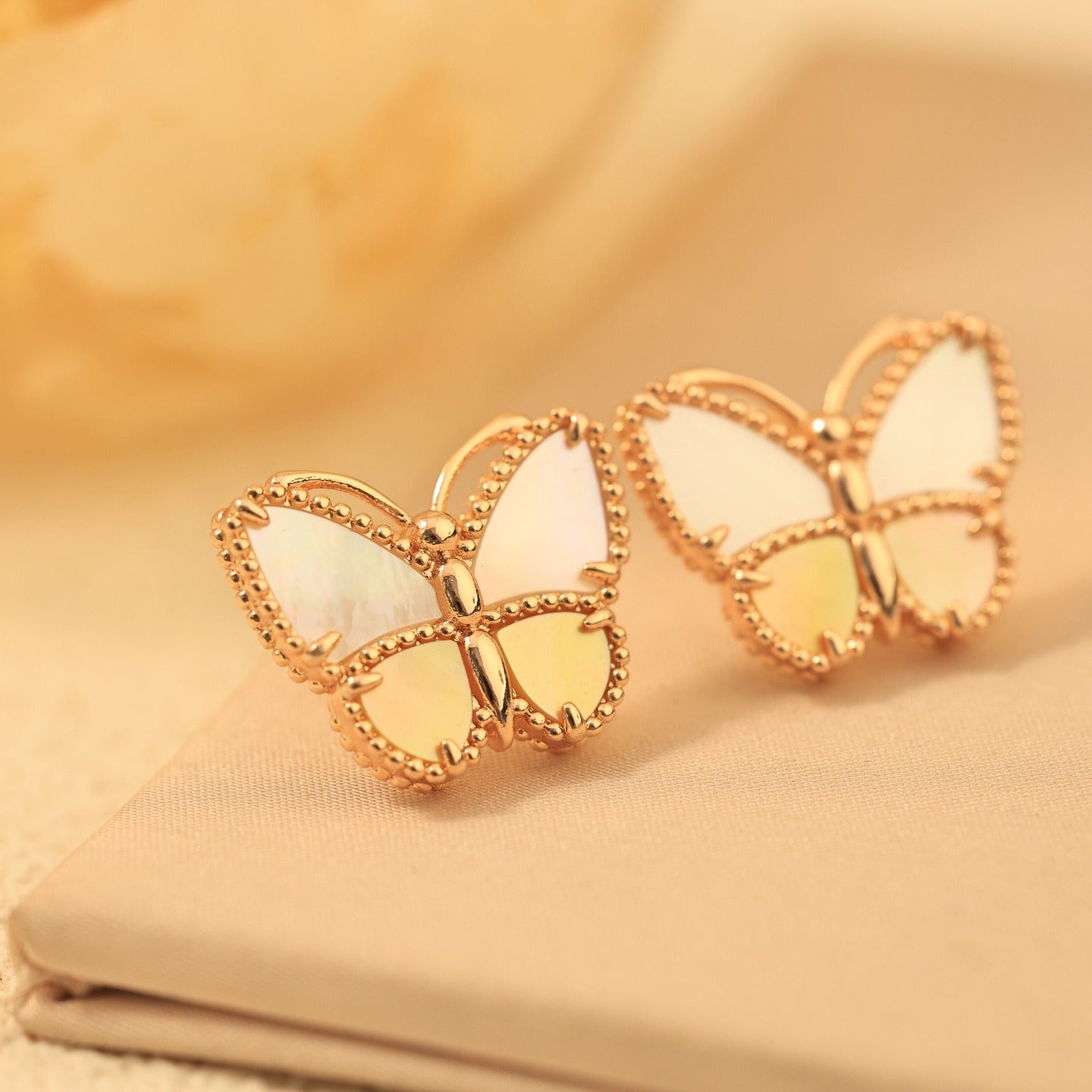 Unbranded Gold Butterfly Earrings
