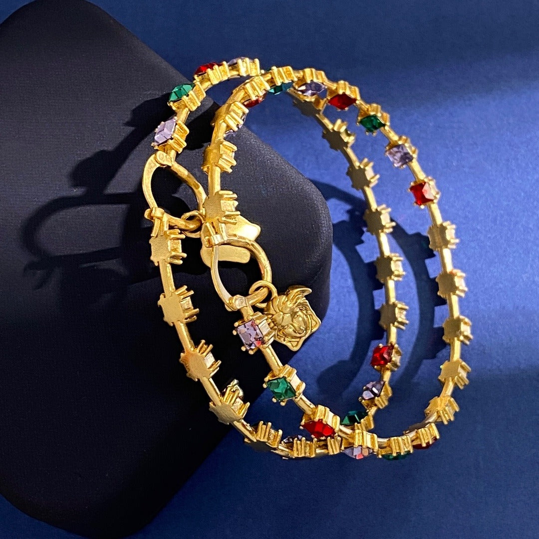 Versace Brass Medusa Necklace