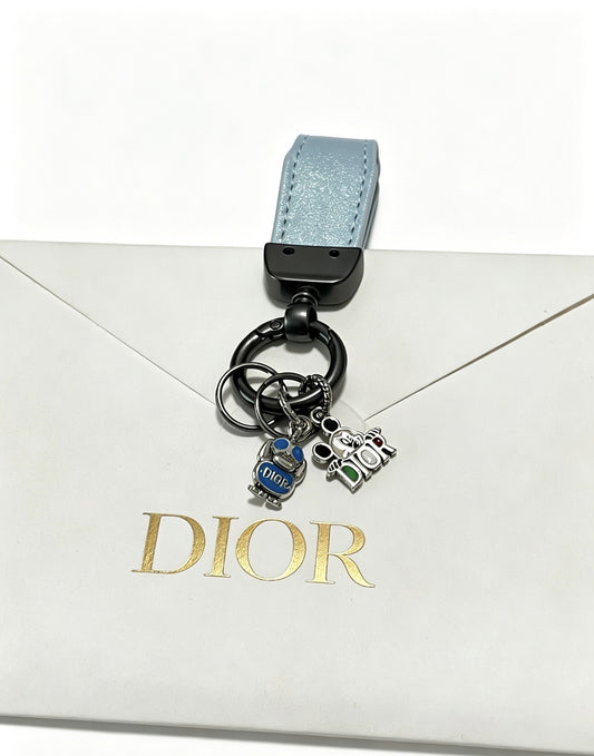 Dior Vintage-Finish Keychain