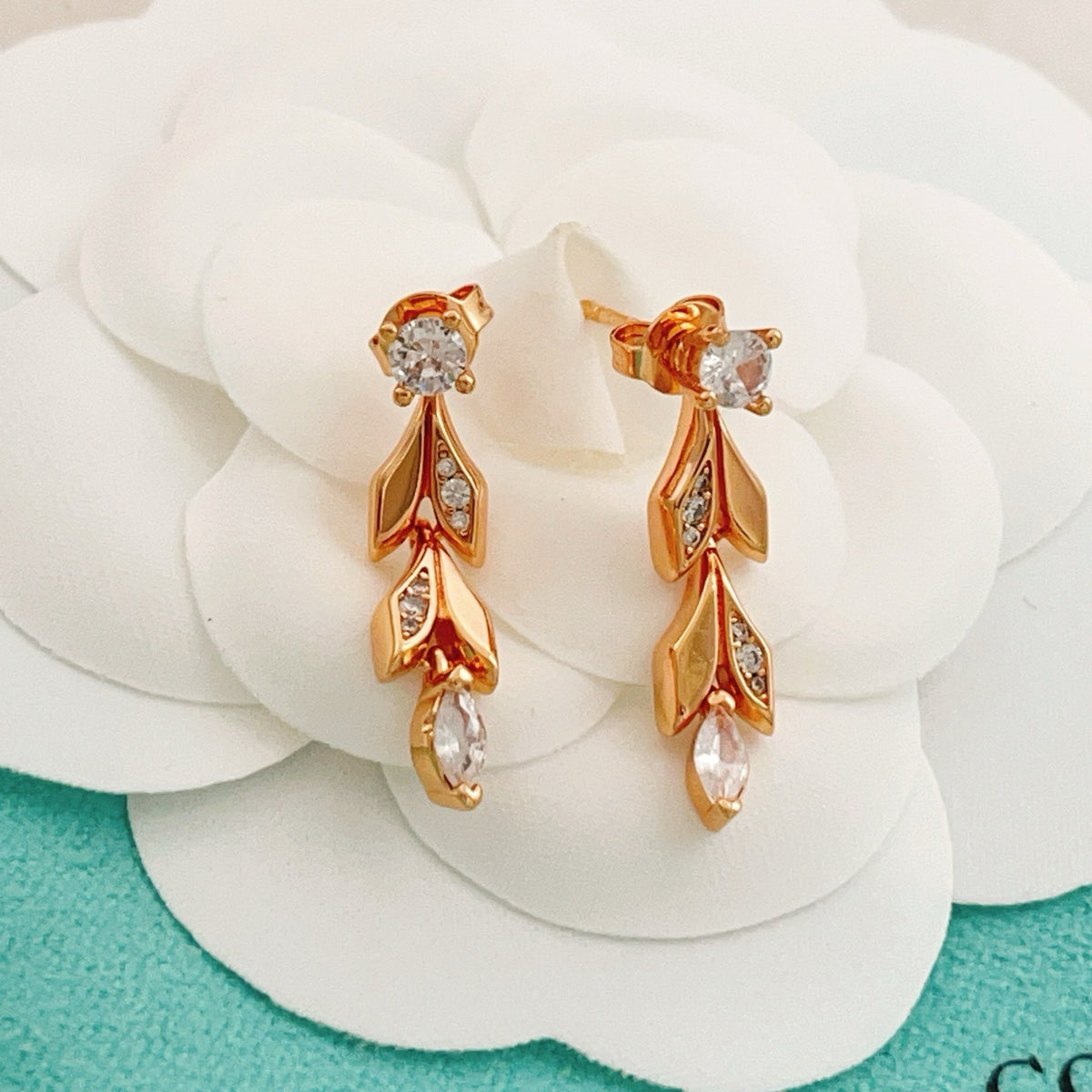 Tiffany & Co. Brass Tassel Earrings