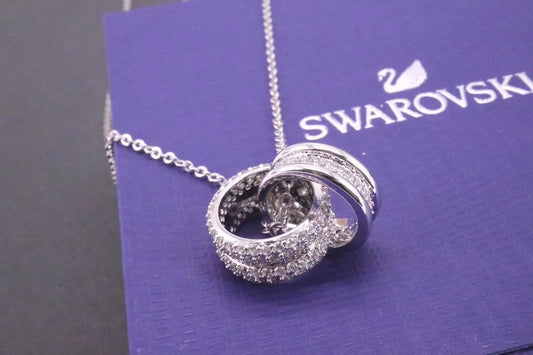 Swarovski Gold Crystal Necklace