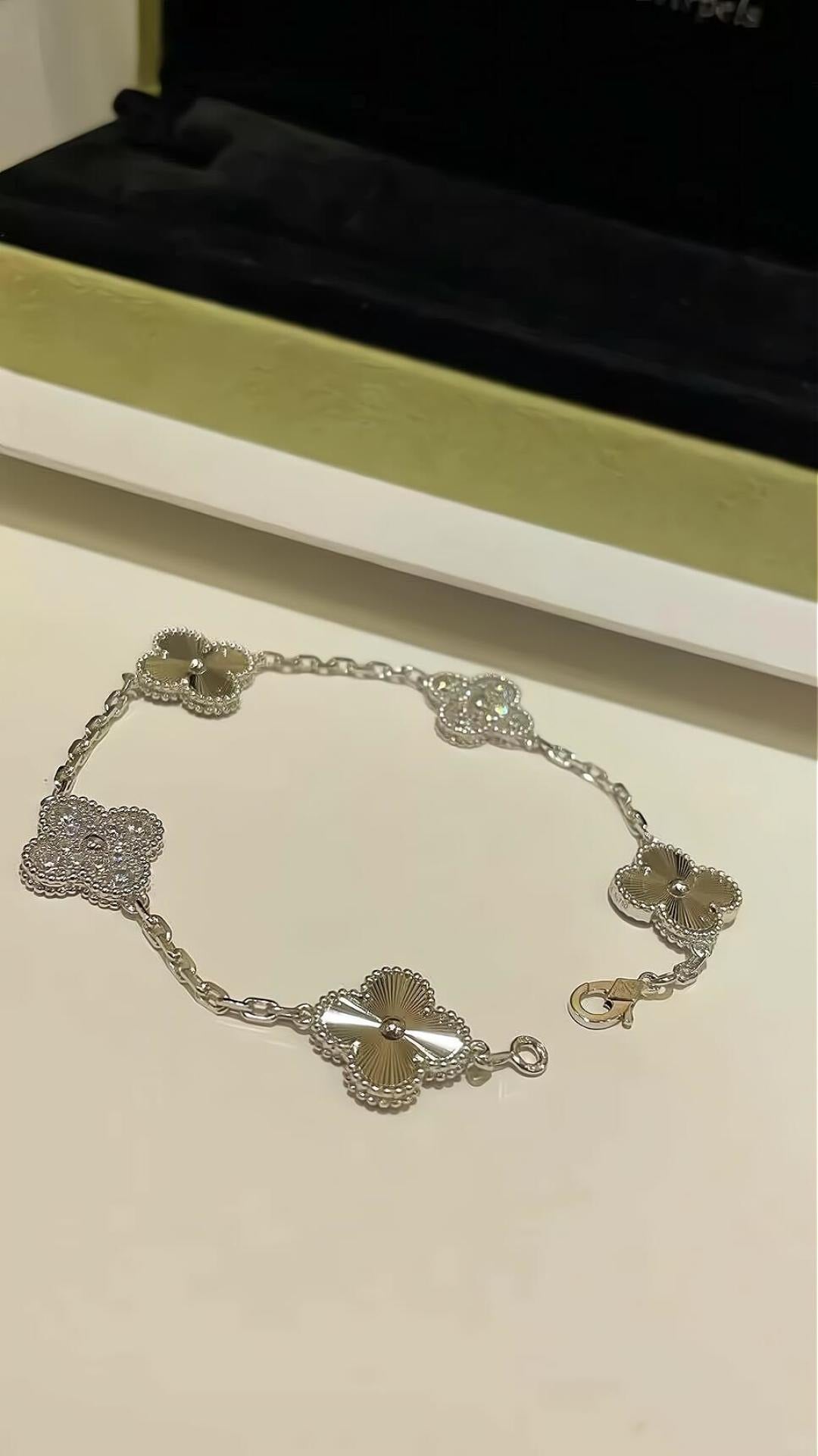 Van Cleef & Arpels Gold Clover Bracelet
