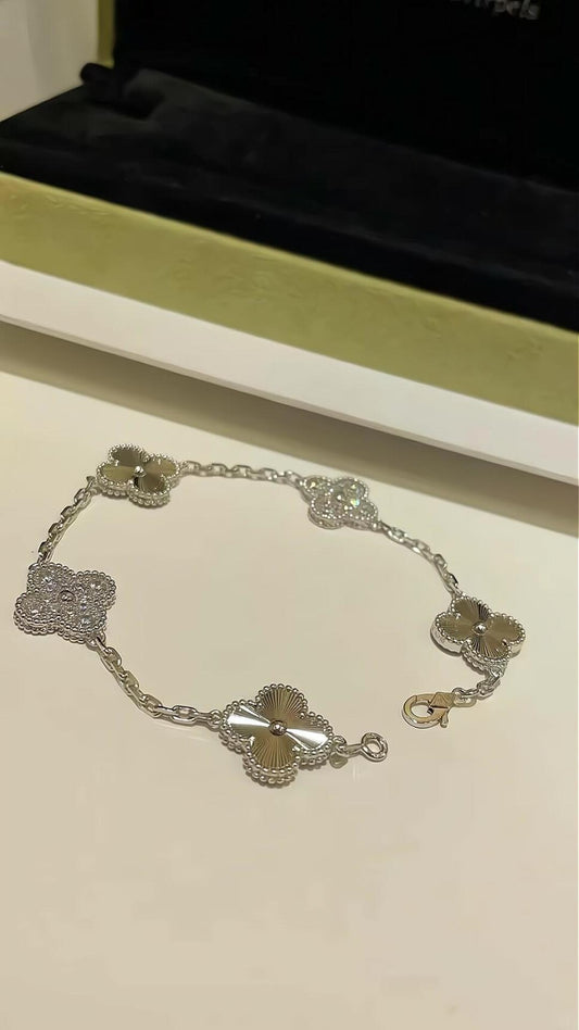 Van Cleef & Arpels Gold Clover Bracelet