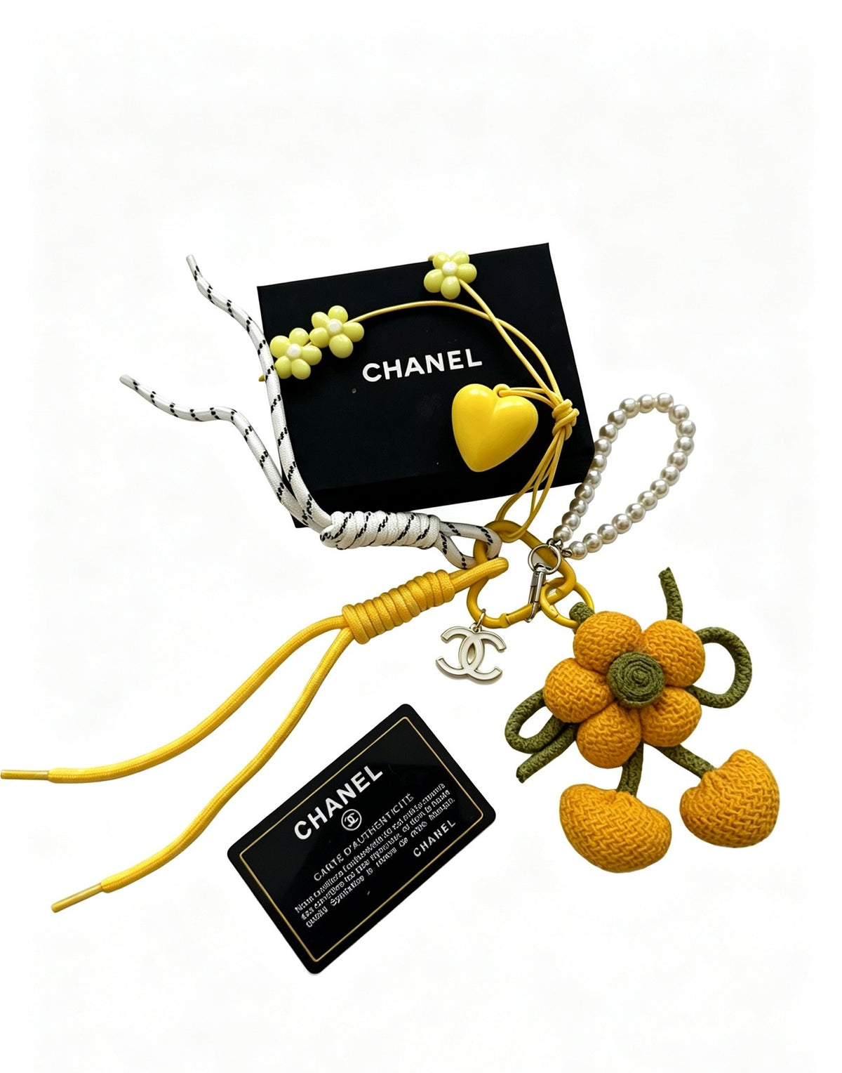 Chanel Vintage-Finish Keychain