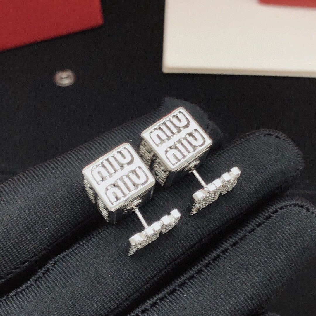 Miu Miu Brass Earrings