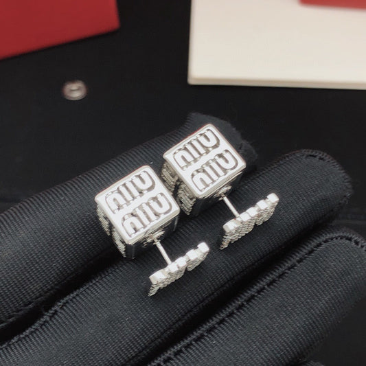 Miu Miu Brass Earrings