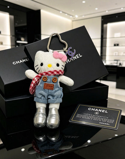 Chanel Vintage-Finish Keychain