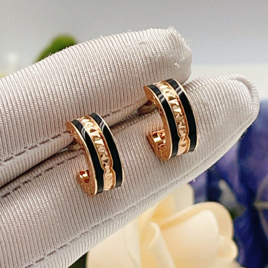 Bvlgari Brass Earrings