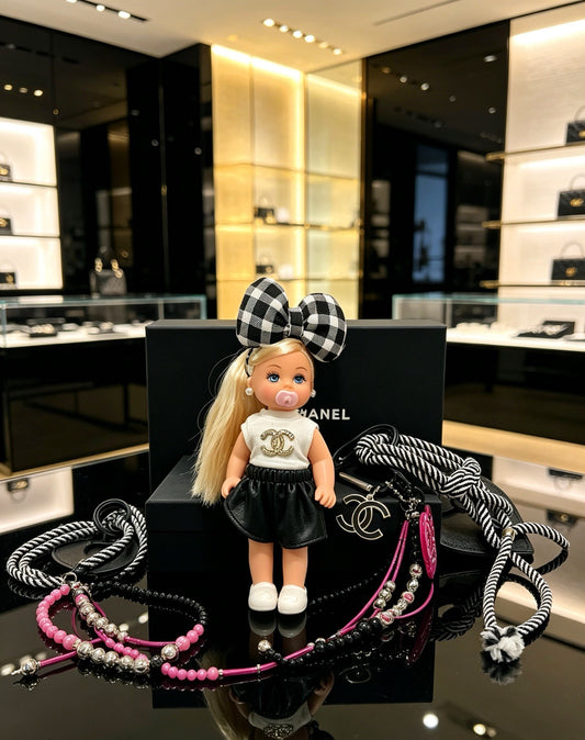 Chanel Vintage-Finish Keychain