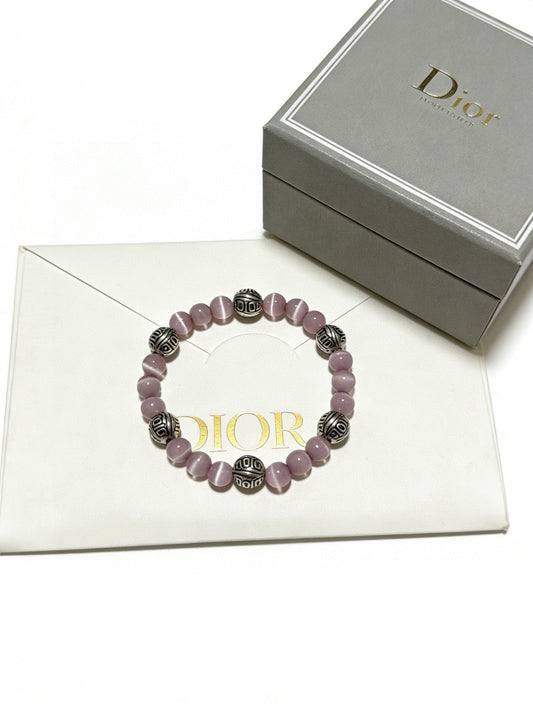 Dior Sterling Silver Vintage-Finish Bracelet