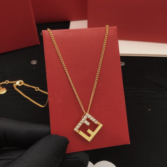Fendi Brass Necklace