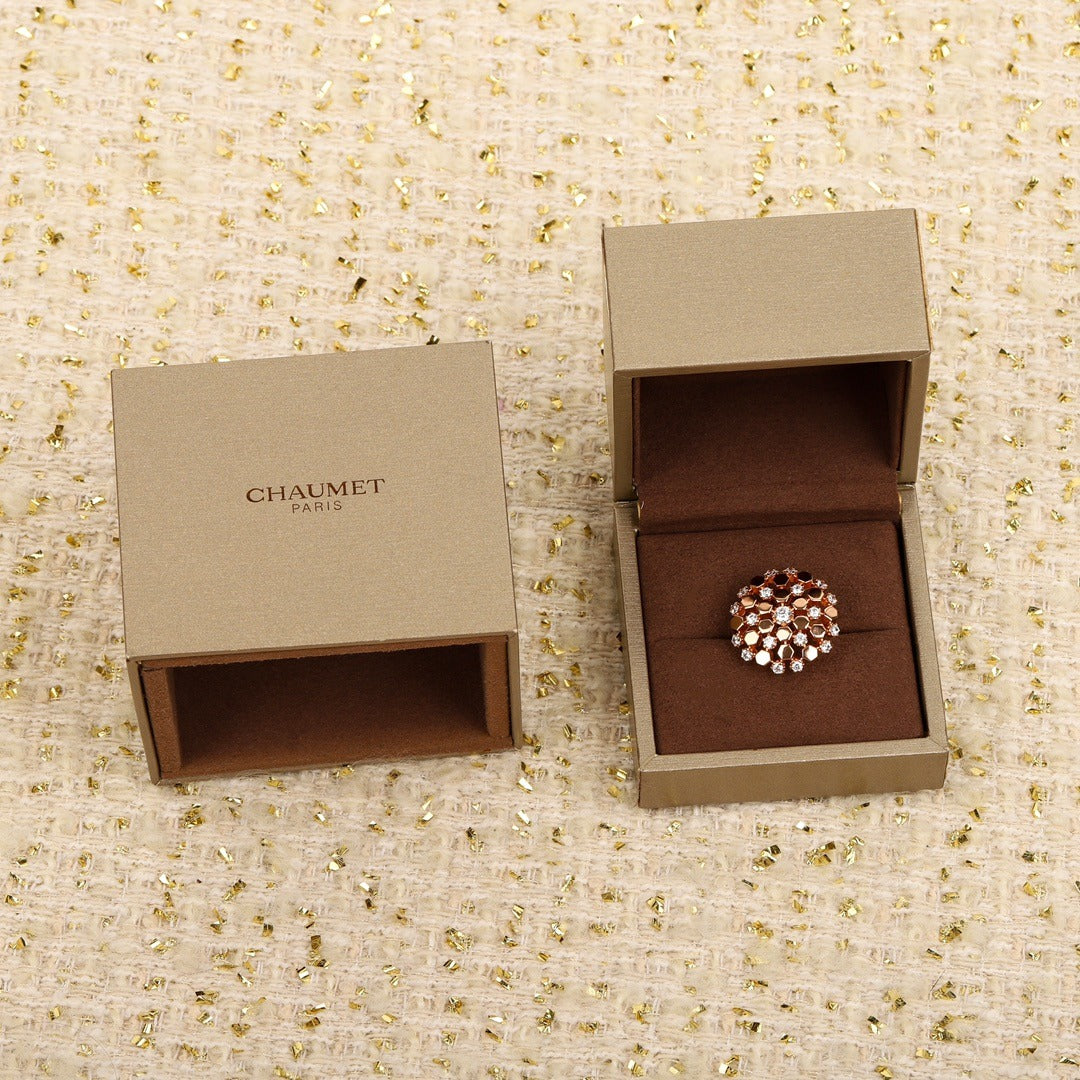 Unbranded Gold Sterling Silver Floral Ring