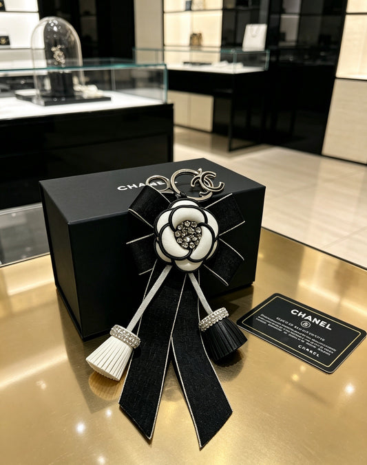 Chanel Vintage-Finish Keychain