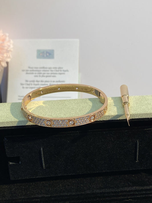 Cartier Pave Bracelet
