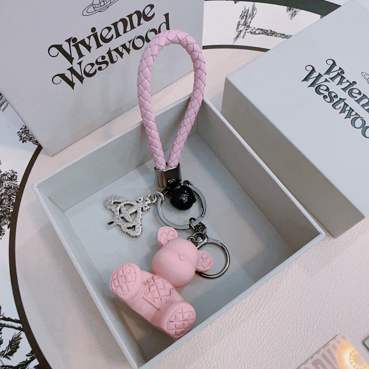 Vivienne Westwood Vintage-Finish Keychain