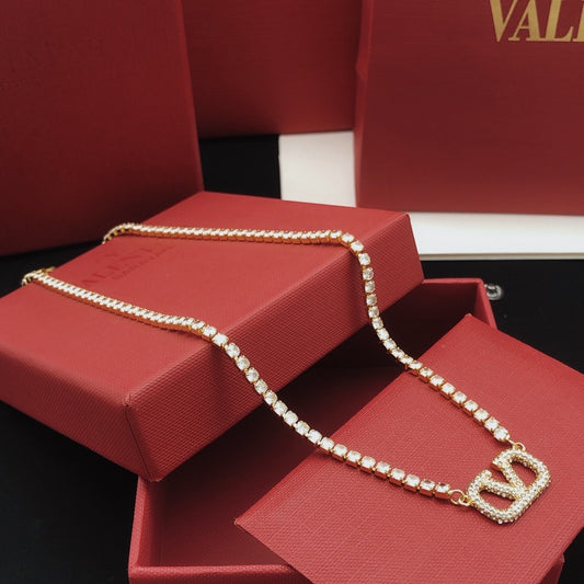 Valentino Brass Necklace