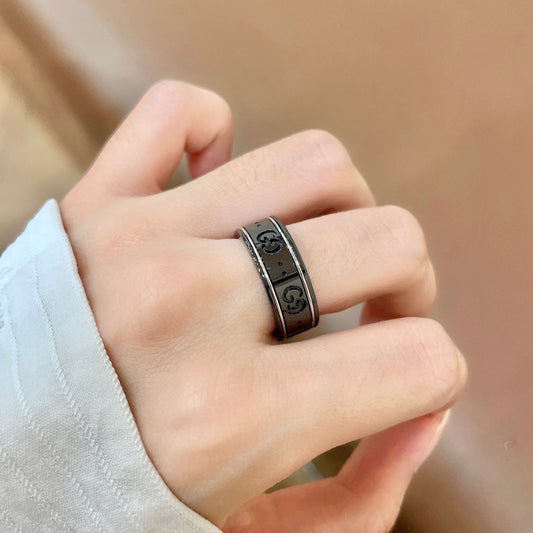 Gucci Brass Double G Ring