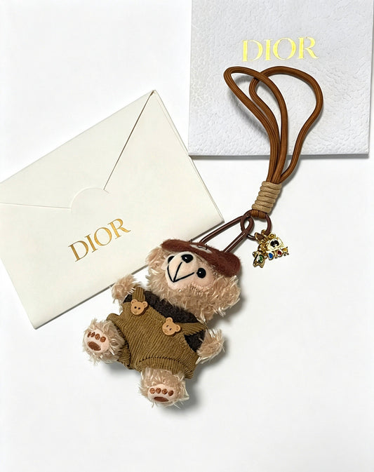 Dior Vintage-Finish Keychain