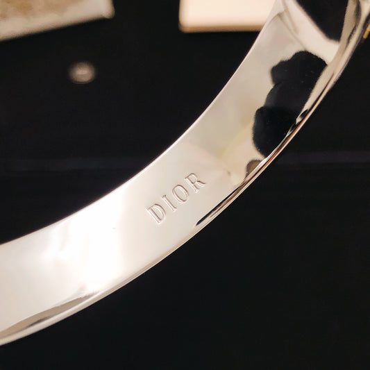 Dior Pink Brass Bracelet