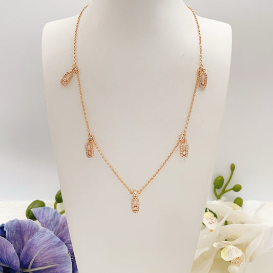 Messika Brass Tassel Necklace