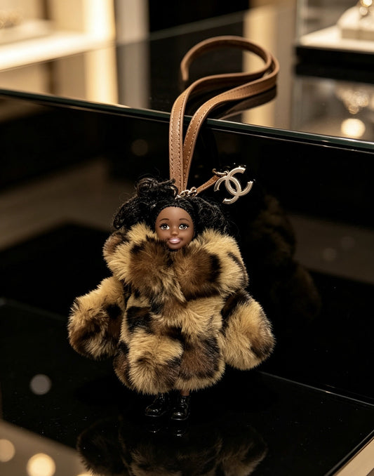 Chanel Vintage-Finish Keychain