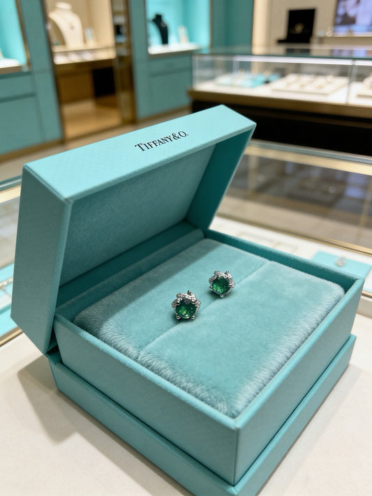 Tiffany & Co. Vintage-Finish Earrings