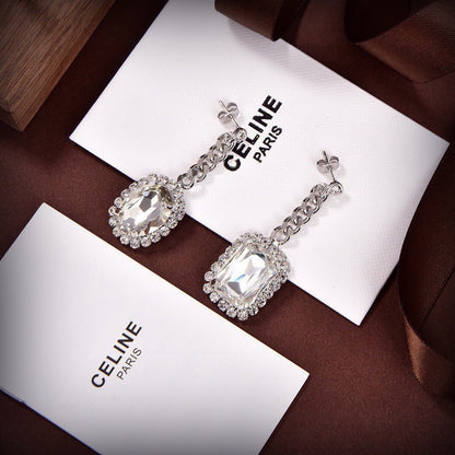 Celine Brass Earrings