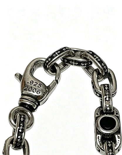 Chrome Hearts Sterling Silver Cross Necklace
