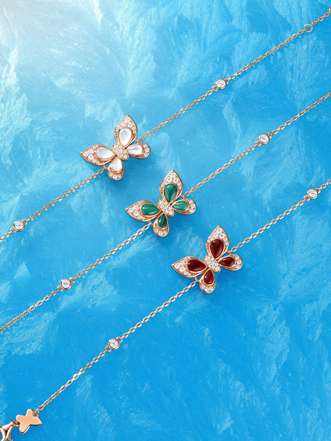 Unbranded Sterling Silver Butterfly Bracelet