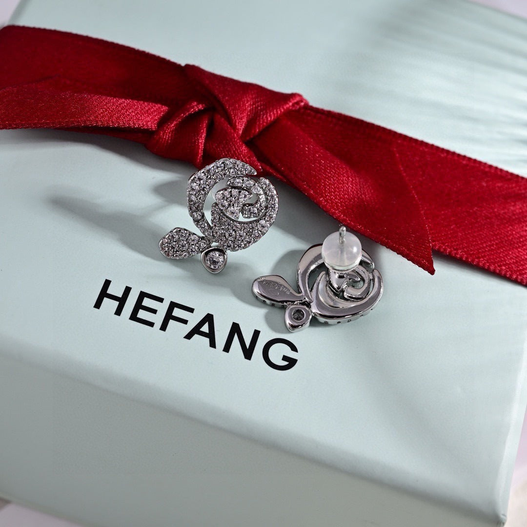 Hefang Brass Earrings