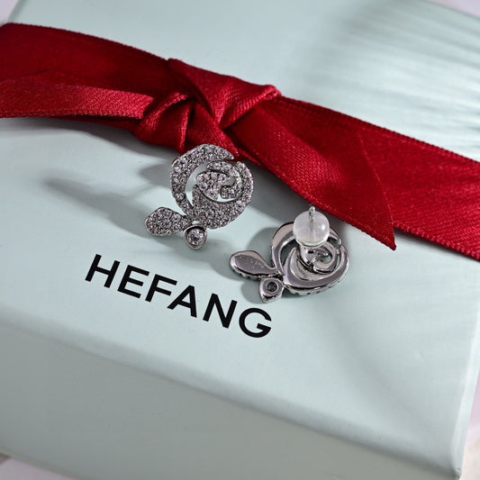 Hefang Brass Earrings