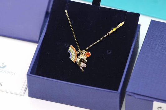 Swarovski Purple Crystal Necklace