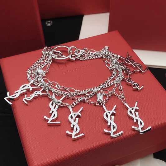 Saint Laurent Brass Bracelet