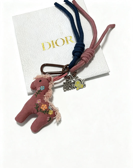 Dior Vintage-Finish Keychain