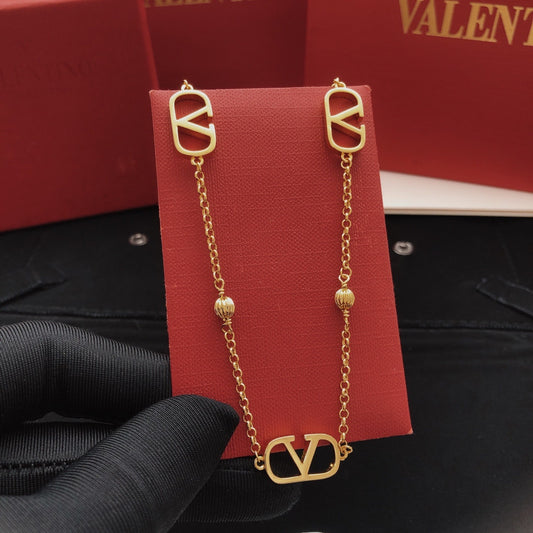 Valentino Brass Necklace