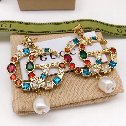 Gucci Crystal Earrings
