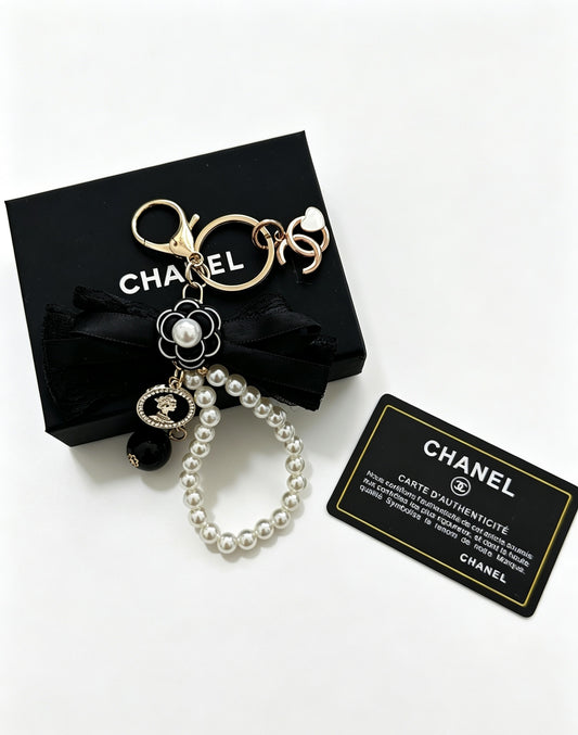 Chanel Vintage-Finish Keychain