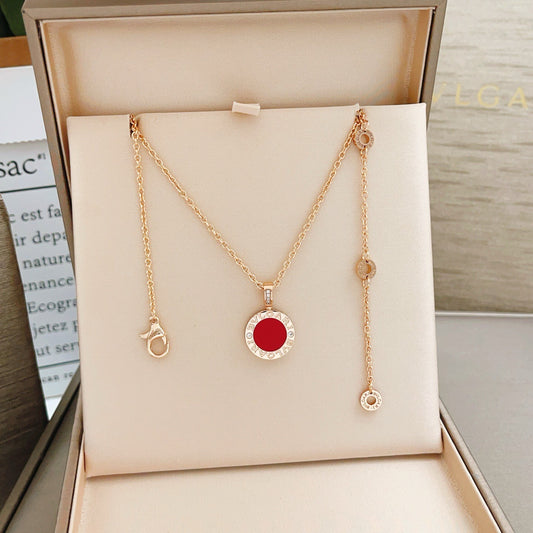 Bvlgari Brass Round Necklace