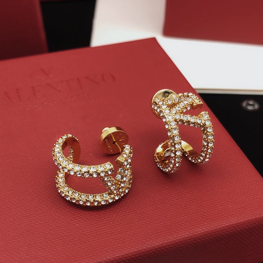 Valentino Brass Earrings
