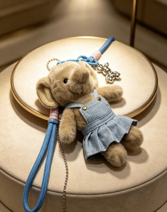 Chanel Vintage-Finish Keychain