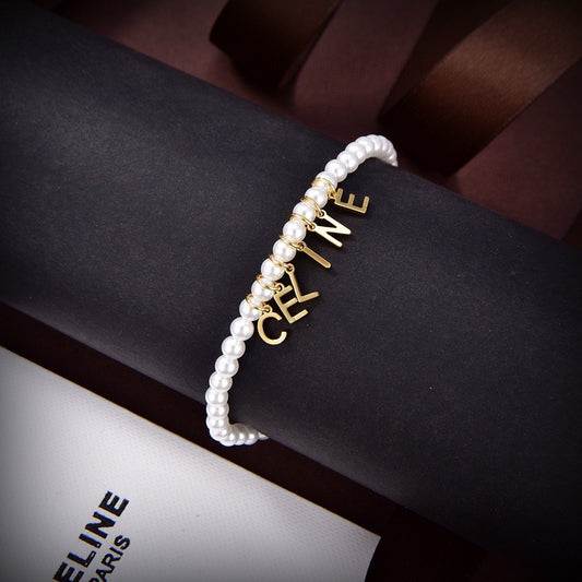 Celine Brass Bracelet