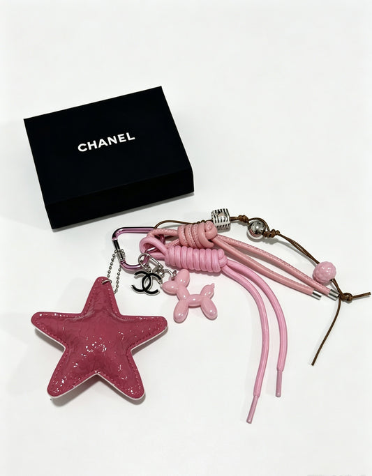 Chanel Vintage-Finish Keychain
