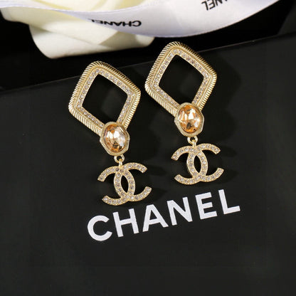 Chanel Brass Earrings