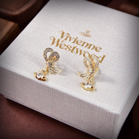 Vivienne Westwood Bow Earrings