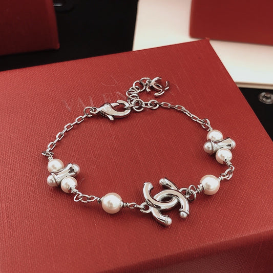 Chanel Silver Brass Bracelet